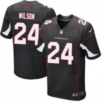 Nike Arizona Cardinals -24 Adrian Wilson Black Alternate Men's Stitched NFL Elite Jersey