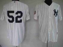 New York Yankees -52 C C  Sabathia Stitched White MLB Jersey