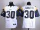 Nike St Louis Rams -30 Todd Gurley II White Men's Stitched NFL Elite Jersey