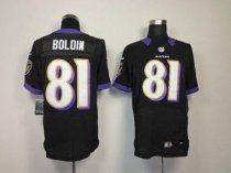 Nike Ravens -81 Anquan Boldin Black Alternate Men Stitched NFL Elite Jersey