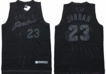 Chicago Bulls -23 Michael Jordan All Black Stitched NBA Jersey