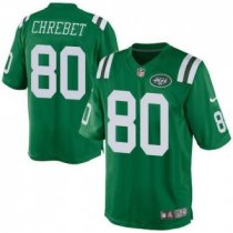 Nike New York Jets -80 Wayne Chrebet Green Stitched NFL Elite Rush Jersey