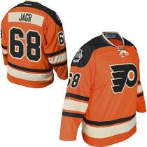 Philadelphia Flyers -68 Jaromir Jagr Orange Official 2012 Winter Classic Stitched NHL Jersey