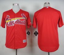 St Louis Cardinals Blank Red Cool Base Stitched MLB Jersey