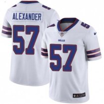 Nike Bills -57 Lorenzo Alexander White Stitched NFL Vapor Untouchable Limited Jersey