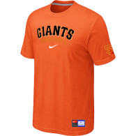 San Francisco Giants Orange Nike Short Sleeve Practice T-Shirt
