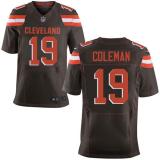 Nike Browns -19 Corey Coleman Brown Team Color Stitched NFL Elite Jersey
