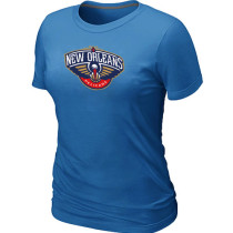 New Orleans Pelicans Big Tall Primary Logo Women T-Shirt (7)