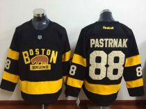 Boston Bruins -88 David Pastrnak Black 2016 Winter Classic Stitched NHL Jersey
