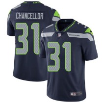 Nike Seahawks -31 Kam Chancellor Steel Blue Team Color Stitched NFL Vapor Untouchable Limited Jersey