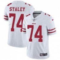 Nike 49ers -74 Joe Staley White Stitched NFL Vapor Untouchable Limited Jersey