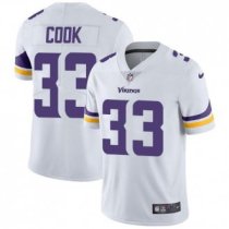 Nike Vikings -33 Dalvin Cook White Stitched NFL Vapor Untouchable Limited Jersey
