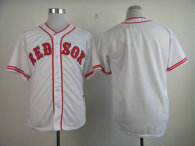 Boston Red Sox Blank White 1936 Turn Back The Clock Stitched MLB Jersey