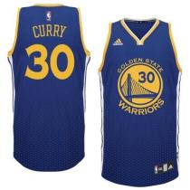 Golden State Warriors -30 Stephen Curry Blue Resonate Fashion Swingman Stitched NBA Jersey