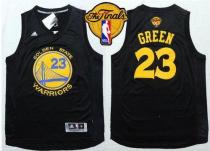 Golden State Warriors -23 Draymond Green Black Fashion The Finals Patch Stitched NBA Jersey