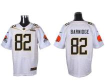 Nike Cleveland Browns -82 Gary Barnidge White 2016 Pro Bowl Stitched NFL Elite Jersey