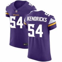 Nike Vikings -54 Eric Kendricks Purple Team Color Stitched NFL Vapor Untouchable Elite Jersey