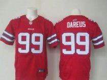 Nike Buffalo Bills -99 Marcell Dareus Red Stitched NFL Elite Rush Jersey