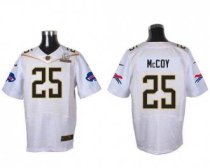 Nike Buffalo Bills -25 LeSean McCoy White 2016 Pro Bowl Stitched NFL Elite Jersey