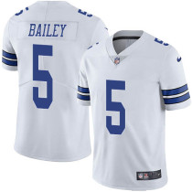 Nike Cowboys -5 Dan Bailey White Stitched NFL Vapor Untouchable Limited Jersey