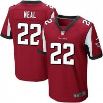 Nike Falcons 22 Keanu Neal Red Team Color Stitched NFL Elite Jersey