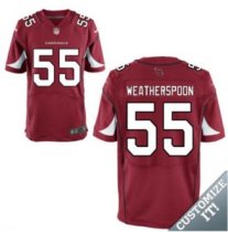 Nike Arizona Cardinals -55 Weatherspoon Jersey Red Elite Home Jersey