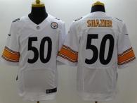 Nike Pittsburgh Steelers #50 Ryan Shazier White Men's Stitched NFL Elite Jersey