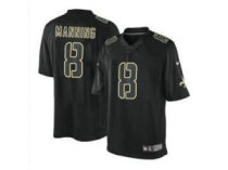 NEW jerseys new orleans saints -8 manning black(Impact Limited)