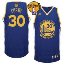 Golden State Warriors -30 Stephen Curry Blue Resonate Fashion Swingman The Finals Patch Stitched NBA