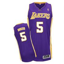 Revolution 30 Los Angeles Lakers -5 Carlos Boozer Purple Stitched NBA Jersey