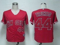 Los Angeles Angels of Anaheim -44 Mark Trumbo Red Cool Base Stitched MLB Jersey