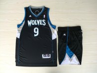 NBA Minnesota Timberwolves -9 Rubio Suit-black