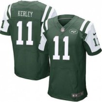 Nike New York Jets -11 Jeremy Kerley Green Team Color NFL Elite Jersey