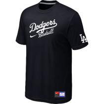 Los Angeles Dodgers Nike Short Sleeve Practice T-Shirt Black