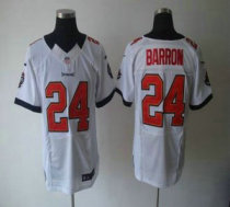 Nike Buccaneers -24 Mark Barron White Stitched NFL Elite Jersey