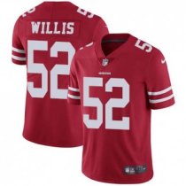 Nike 49ers -52 Patrick Willis Red Team Color Stitched NFL Vapor Untouchable Limited Jersey