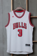 NAB Chicago Bulls -3 Wade white jerseys