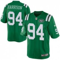 Nike New York Jets -94 Damon Harrison Green Stitched NFL Elite Rush Jersey