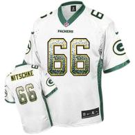 Nike Green Bay Packers #66 Ray Nitschke White Men's Stitched NFL Elite Drift Fashion Jersey