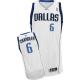 Dallas Mavericks -6 Tyson Chandler White Revolution 30 Stitched NBA Jersey