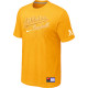 Oakland Athletics Yellow Nike Short Sleeve Practice T-Shirt