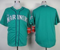 Seattle Mariners Blank Green Alternate Cool Base Stitched MLB Jersey