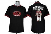 Nike Cardinals -11 Larry Fitzgerald Black Men's NFL Game All Star Fashion Jersey