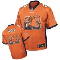 Nike Bears -23 Devin Hester Orange Alternate Stitched NFL Elite Drift Fashion Jersey