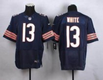 Nike Chicago Bears -13 Kevin White Navy Blue Team Color Stitched NFL Elite Jersey