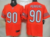 Nike Bears -90 Julius Peppers Orange Alternate Stitched NFL Elite Jersey