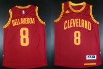 Revolution 30 Cleveland Cavaliers -8 Matthew Dellavedova Red Stitched NBA Jersey