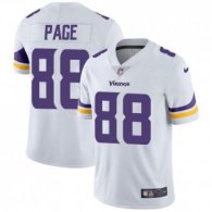 Nike Vikings -88 Alan Page White Stitched NFL Vapor Untouchable Limited Jersey