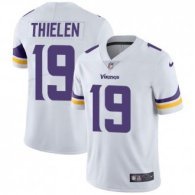 Nike Vikings -19 Adam Thielen White Stitched NFL Vapor Untouchable Limited Jersey