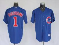 Chicago Cubs -1 Kosuke Fukudome Stitched Blue MLB Jersey